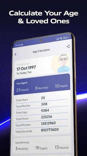 Age Calculator - Date of Birth