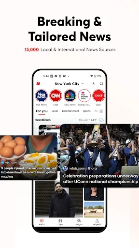Opera News: breaking & local screenshot 1