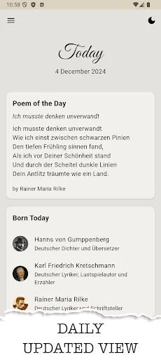 German Poetry screenshot 2