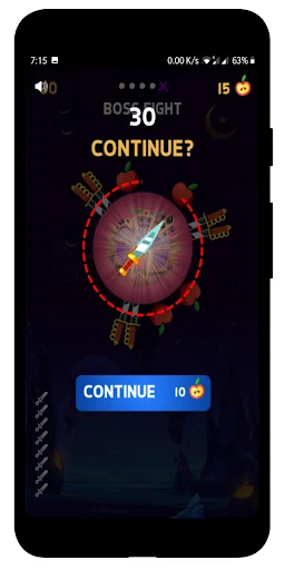 KnifeThrow exciting knife game screenshot 3