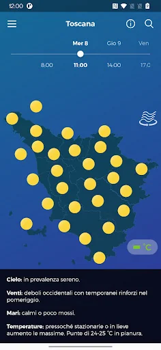 LaMMA Meteo screenshot 1