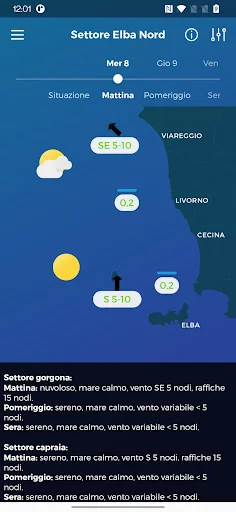 LaMMA Meteo screenshot 4