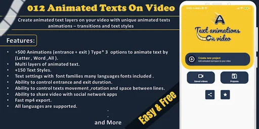 012 Animated text on video : 0