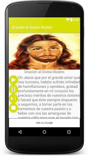 Oración al Divino Rostro