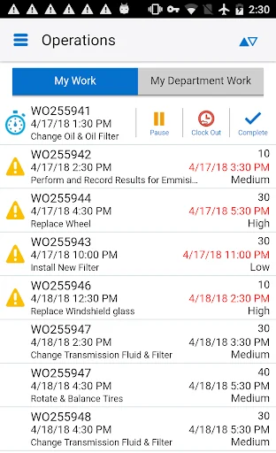 Maintenance for EBS