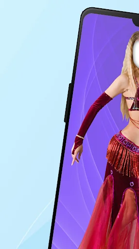 Belly Dance Girl Photo Montage