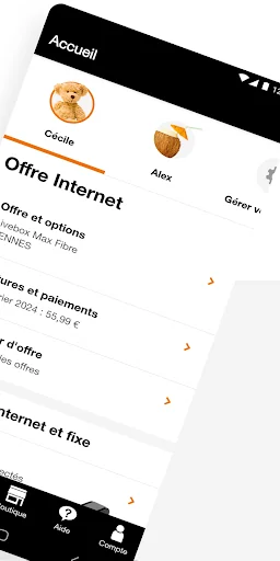 Orange et moi France screenshot 2