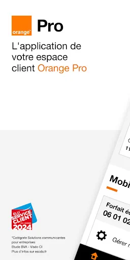 Orange Pro, espace client pro