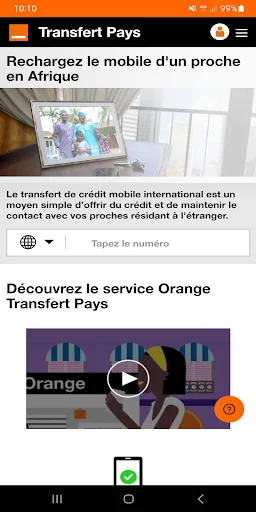Transfert Pays screenshot 1