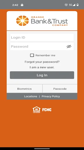 Orange Bank & Trust Mobile App