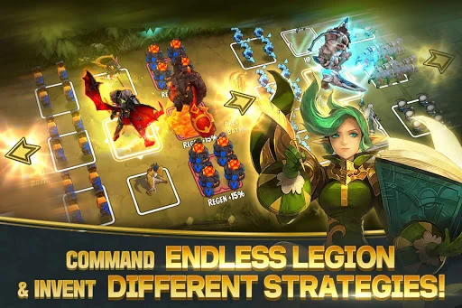 Legion Master: Idle RTS screenshot 2