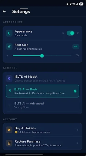 IELTS Speaking screenshot 3