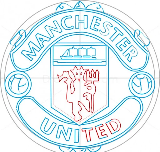 Drawing Football Club Logo