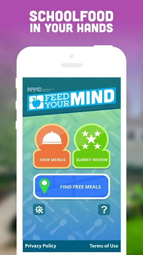 SchoolFood Feed Your Mind screenshot 1