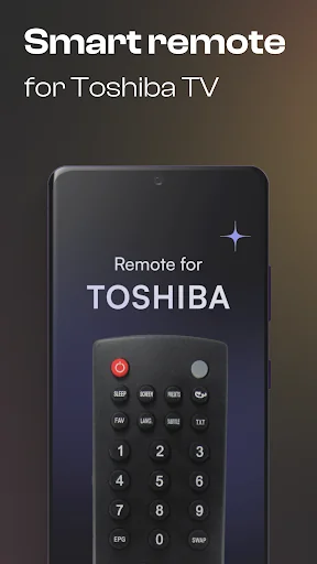 Remote Control For Toshiba TVs