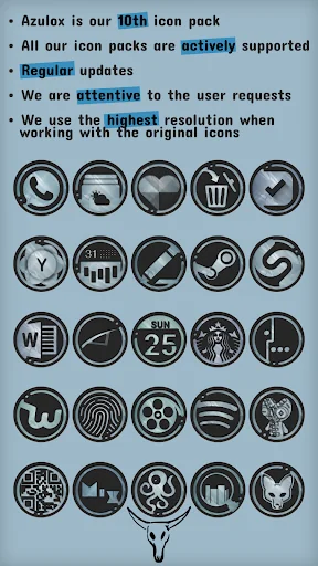 Azulox Blue Icon Pack screenshot 3