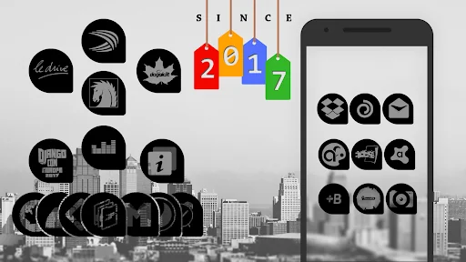 Oscuro Dark Icon Pack screenshot 1