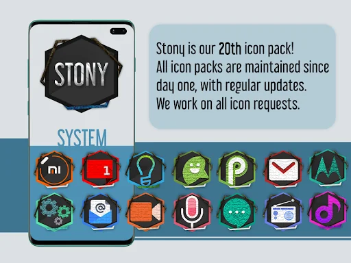 Stony Icon Pack screenshot 1