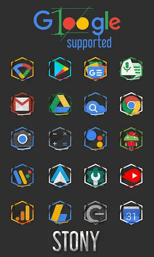 Stony Icon Pack screenshot 2