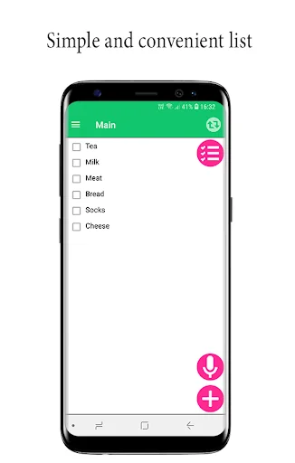 Shopping List S