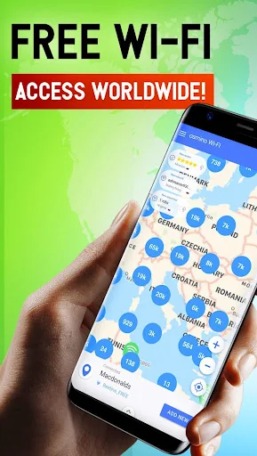 WiFi App: passwords, hotspots screenshot 1