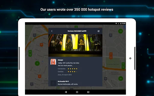 WiFi: passwords, hotspots