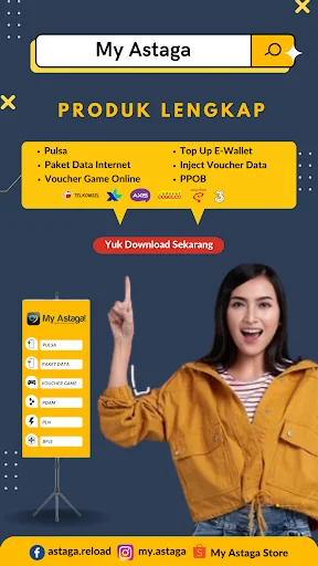 My Astaga! - Pulsa, PPOB, Game