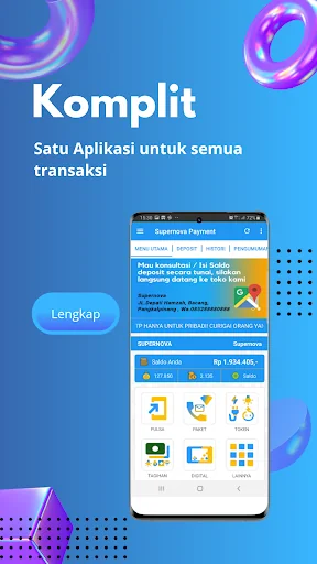 Supernova Payment -Pulsa & Acc