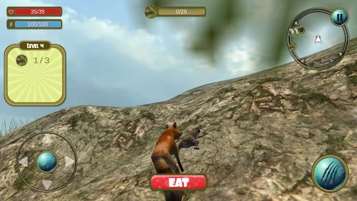 Wild Fox Survival 3d Simulator screenshot 1