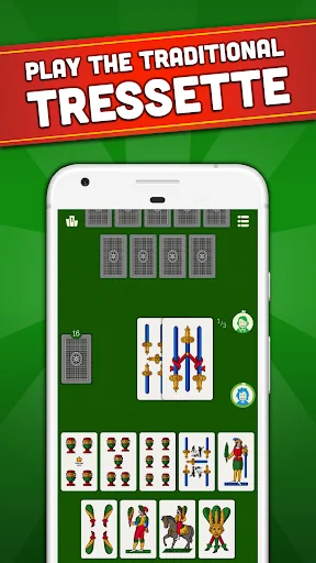 Tressette - Classic Card Games screenshot 1