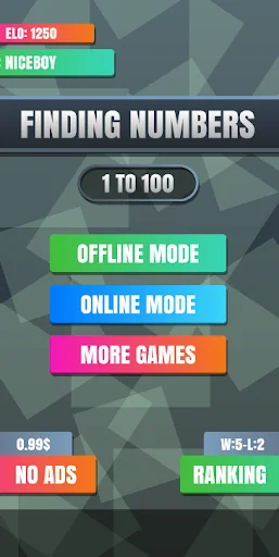 Finding Number 1 To 100 Online