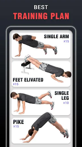 Chest Workouts for Men at Home screenshot 2