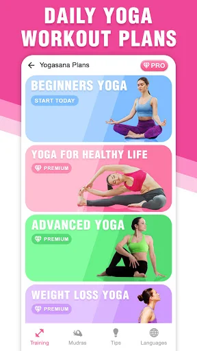 Yoga for weight loss & fitness screenshot 1