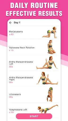 Yoga for weight loss & fitness screenshot 4