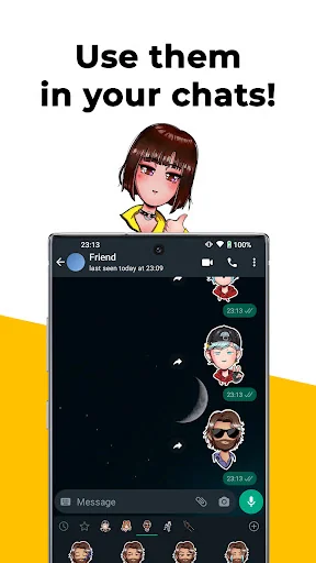 FF Stickers - WASticker screenshot 4