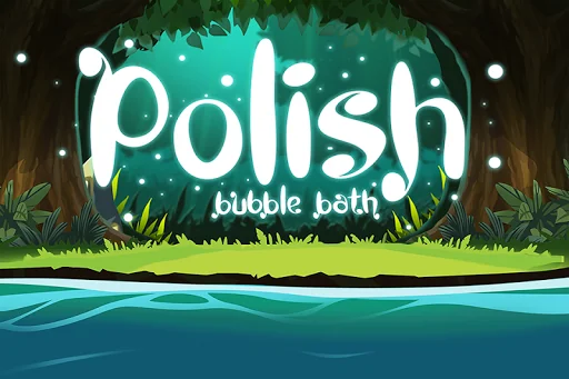 Learn Polish Bubble Bath Game