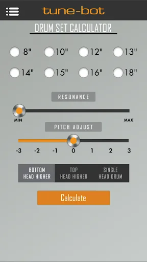 Drum Tuning Calculator