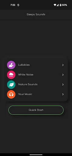 Sleepy Sounds screenshot 1