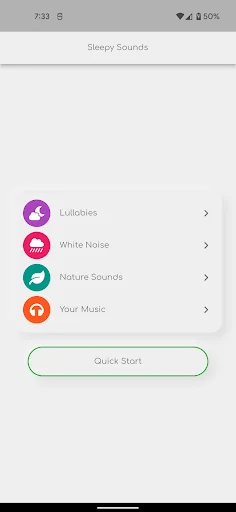 Sleepy Sounds screenshot 2