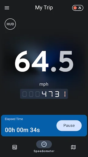 Speed Tracker. GPS Speedometer screenshot 2