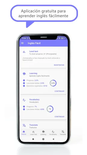 Inglés Fácil screenshot 1
