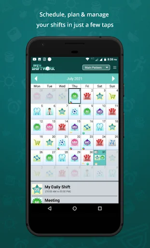 myShiftWork – Shift Calendar