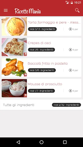 Recipes Mania screenshot 4