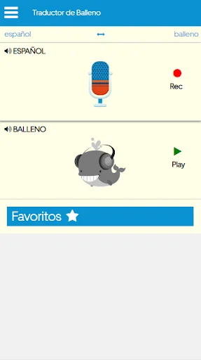 Traductor de Balleno