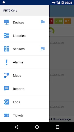 PRTG for Android