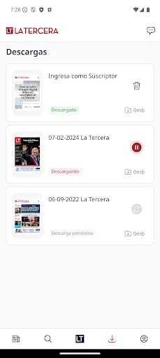 La Tercera EA screenshot 2