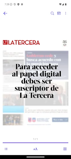 La Tercera EA screenshot 4