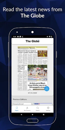 The Globe E-paper