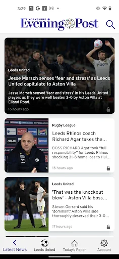Yorkshire Evening Post Paper