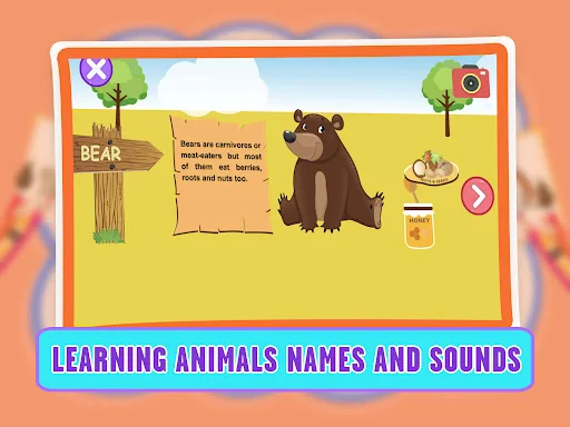 Learning Animals Coloring Book